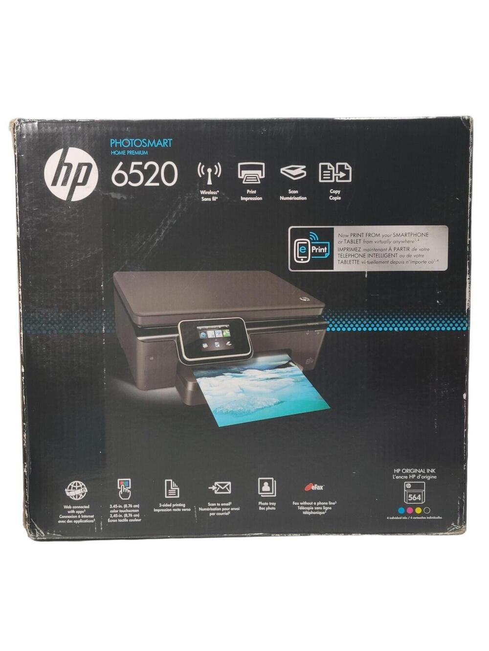 HP Photosmart 6520 Home Premium e-All-In-One Printer CX017A - NEW SEALED